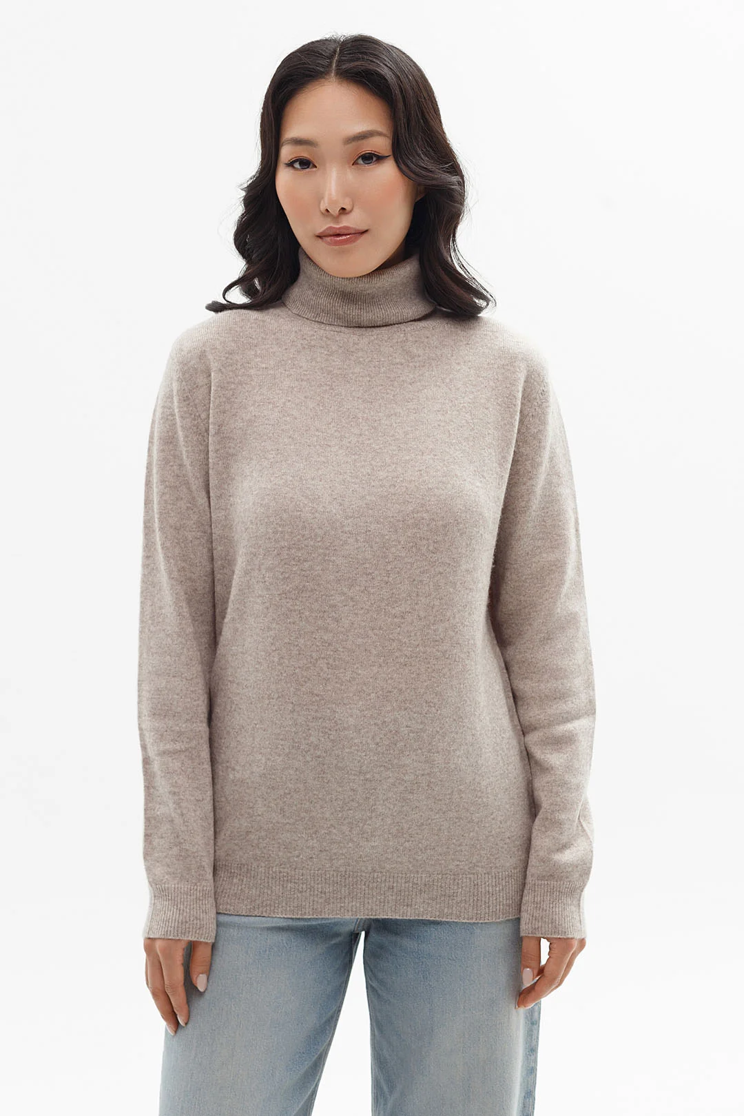Водолазка из овечьего пуха и кашемира Cashmere House